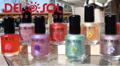delsol color change nail polish