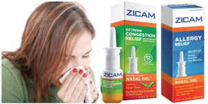 Woman Sneezing Zicam Allergy