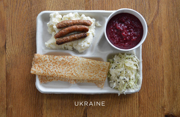 school lunch ukrain